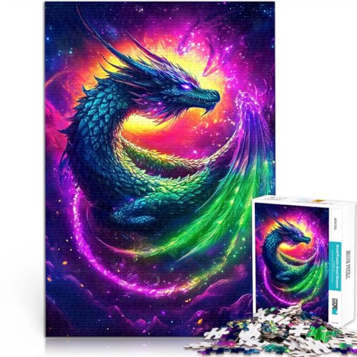 1000-teiliges Teenager-Puzzle Aurora-Sonnenwyvern-Drache Lernspielzeug für die ganze Familie Geburtstagsgeschenk, Geschenke, Wandkunst 26x38cm 1000-teiliges Teenager-Puzzle Aurora-Sonnenwyvern-Drache Lernspielzeug für die ganze Familie Geburtstagsgeschenk, Geschenke, Wandkunst 26x38cm von BKDNNUJR