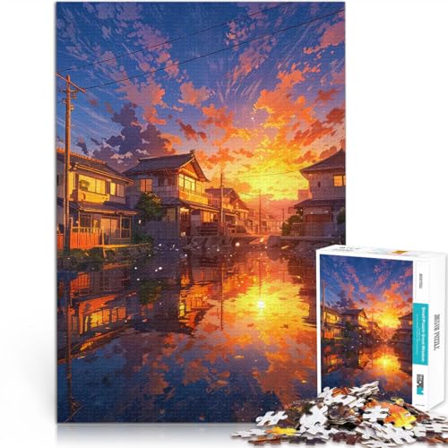 1000-teiliges Teenager-Puzzle Die Magie von Kyoto Pädagogisches Spielzeug zum Stressabbau Geschenke für Freunde und Familie 50x70cm 1000-teiliges Teenager-Puzzle Die Magie von Kyoto Pädagogisches Spielzeug zum Stressabbau Geschenke für Freunde und Familie 50x70cm von BKDNNUJR