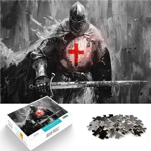 1000-teiliges Teenager-Puzzle Triumph der Templer Pädagogisches Spielzeug zum Stressabbau Tolle Geschenke und Spielzeuge 50x70cm von BKDNNUJR