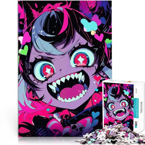 Puzzle 1000 Teile für Erwachsene Anime-Monstermädchen Anspruchsvolles Spiel und Familienspaß Geeignet für die Schreibtischdekoration 50x70cm Puzzle 1000 Teile für Erwachsene Anime-Monstermädchen Anspruchsvolles Spiel und Familienspaß Geeignet für die Schreibtischdekoration 50x70cm von BKDNNUJR