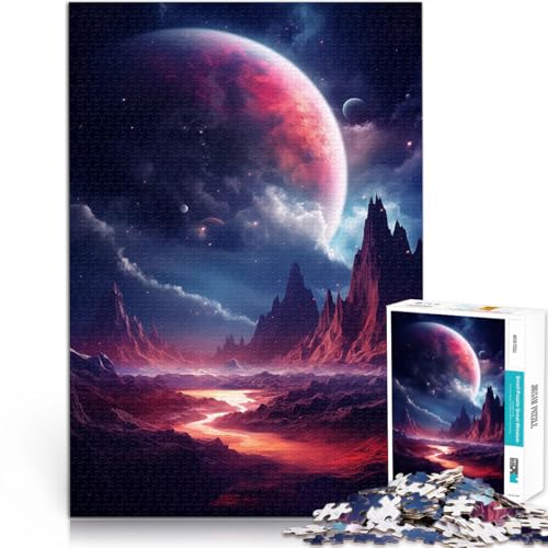 Puzzle 1000 Teile für Erwachsene Fantasielandschaft für Lernspiel-Herausforderungsspielzeug mit passendem Poster und Quizblatt 50x70cm Puzzle 1000 Teile für Erwachsene Fantasielandschaft für Lernspiel-Herausforderungsspielzeug mit passendem Poster und Quizblatt 50x70cm von BKDNNUJR