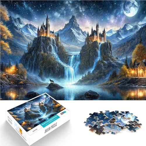 Puzzle 1000 Teile für Erwachsene Gotische Bergkathedralen Pädagogisches Spielzeug zum Stressabbau Geburtstagsgeschenke 50x70cm Puzzle 1000 Teile für Erwachsene Gotische Bergkathedralen Pädagogisches Spielzeug zum Stressabbau Geburtstagsgeschenke 50x70cm von BKDNNUJR