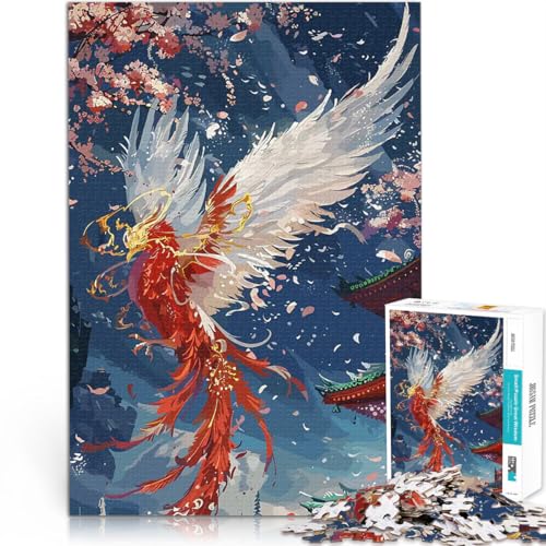 Puzzle 1000 Teile für Erwachsene Japanischer Phönix lustige Spiele für die ganze Familie Künstlersammlung, Bildende Kunst 50x70cm Puzzle 1000 Teile für Erwachsene Japanischer Phönix lustige Spiele für die ganze Familie Künstlersammlung, Bildende Kunst 50x70cm von BKDNNUJR