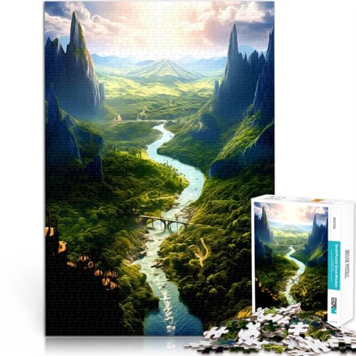 Puzzle 1000 Teile für Erwachsene Landschaft Natur für Lernspiel-Herausforderungsspielzeug Tolle Geschenke und Spielzeuge 50x70cm Puzzle 1000 Teile für Erwachsene Landschaft Natur für Lernspiel-Herausforderungsspielzeug Tolle Geschenke und Spielzeuge 50x70cm von BKDNNUJR
