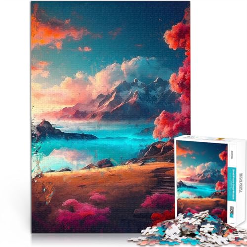 Puzzle 1000 Teile für Erwachsene Ruhiger Sonnenuntergang Geschenke zum Suchbegriff: Herausfordernde Spiele für Heimdekoration 50x70cm Puzzle 1000 Teile für Erwachsene Ruhiger Sonnenuntergang Geschenke zum Suchbegriff: Herausfordernde Spiele für Heimdekoration 50x70cm von BKDNNUJR