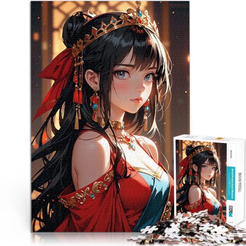 Puzzle 1000 Teile für Jugendliche Anime-Prinzessinnenporträt lustige Spiele für die ganze Familie Verbessern Sie das Gedächtnis 26x38cm Puzzle 1000 Teile für Jugendliche Anime-Prinzessinnenporträt lustige Spiele für die ganze Familie Verbessern Sie das Gedächtnis 26x38cm von BKDNNUJR