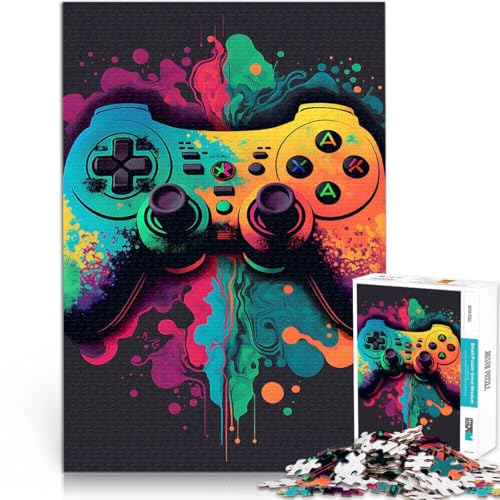 Puzzle 1000 Teile für Jugendliche Gaming-Controller Geschenke zum Suchbegriff: Herausfordernde Spiele Geburtstagsgeschenke 50x70cm Puzzle 1000 Teile für Jugendliche Gaming-Controller Geschenke zum Suchbegriff: Herausfordernde Spiele Geburtstagsgeschenke 50x70cm von BKDNNUJR