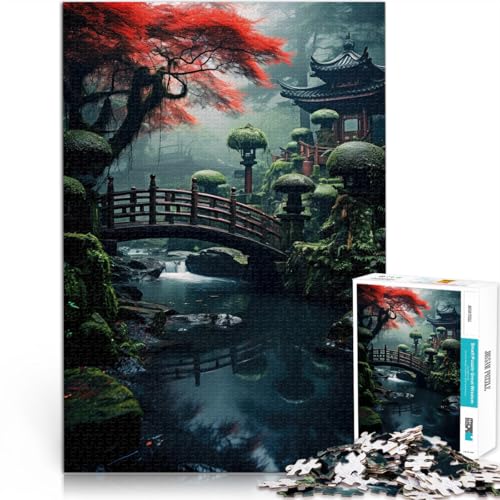 Puzzle 1000 Teile für Jugendliche Japanische Landschaftskunst Spielzeug Lernspiele Stressabbau einzigartiges Herausforderungsspiel 26x38cm Puzzle 1000 Teile für Jugendliche Japanische Landschaftskunst Spielzeug Lernspiele Stressabbau einzigartiges Herausforderungsspiel 26x38cm von BKDNNUJR