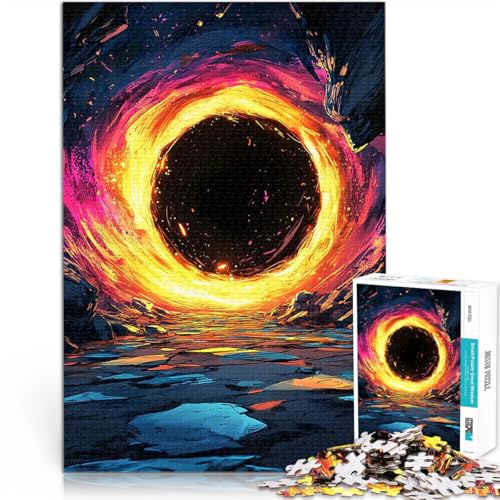 Puzzle 1000 Teile für Teenager Kosmischer Feuerring Spielzeug-Intellektuelles Spiel Jedes Stück ist einzigartig – Anspruchsvolles Familienspiel 50x70cm Puzzle 1000 Teile für Teenager Kosmischer Feuerring Spielzeug-Intellektuelles Spiel Jedes Stück ist einzigartig – Anspruchsvolles Familienspiel 50x70cm von BKDNNUJR