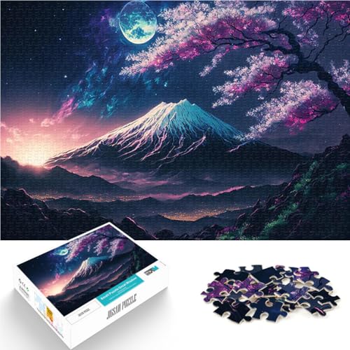 Puzzle 1000 Teile für Teenager japanische Landschaft Spielspielzeug Lernspiel für Geburtstag, Weihnachten 26x38cm Puzzle 1000 Teile für Teenager japanische Landschaft Spielspielzeug Lernspiel für Geburtstag, Weihnachten 26x38cm von BKDNNUJR