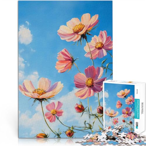 Puzzle für Erwachsene, 1000 Teile Blüte im Kosmos Anspruchsvoll, Aber lustig und humorvoll Lernspiel für Geburtstag, Weihnachten 26x38cm von BKDNNUJR