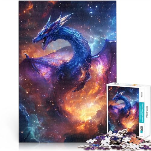 Puzzle für Erwachsene, 1000 Teile Kosmischer Drache Lernspiel-Herausforderungsspielzeug Angebot als Geschenk für die ganze Familie 50x70cm Puzzle für Erwachsene, 1000 Teile Kosmischer Drache Lernspiel-Herausforderungsspielzeug Angebot als Geschenk für die ganze Familie 50x70cm von BKDNNUJR