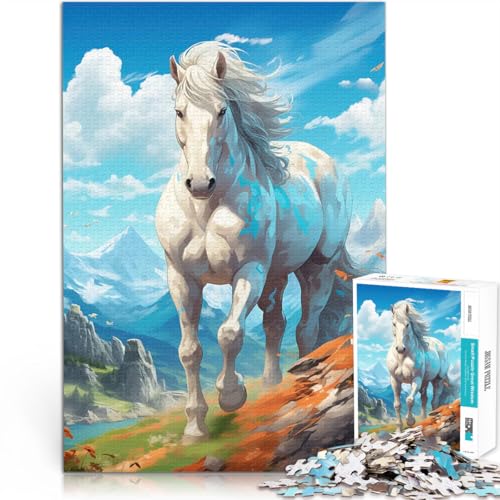 Puzzle für Erwachsene, 1000 Teile Majestät der Berge Spielzeug Lernspiele Stressabbau Jedes Stück ist einzigartig – Anspruchsvolles Familienspiel 26x38cm Puzzle für Erwachsene, 1000 Teile Majestät der Berge Spielzeug Lernspiele Stressabbau Jedes Stück ist einzigartig – Anspruchsvolles Familienspiel 26x38cm von BKDNNUJR