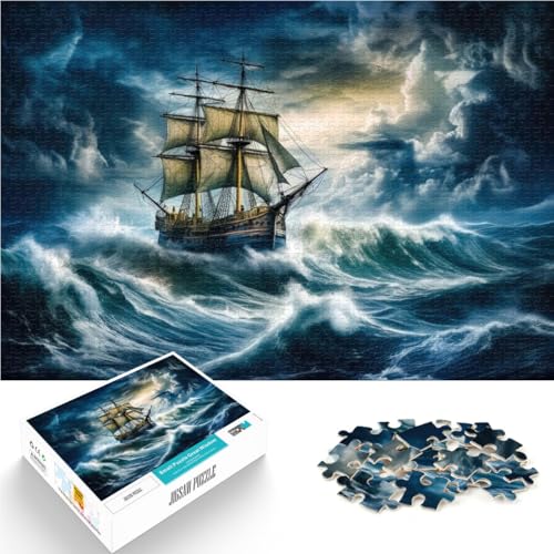 Puzzle für Erwachsene, 1000 Teile Segelschiff und Ozean Geschenke zum Suchbegriff: Herausfordernde Spiele Tolles Geschenk für Spiele 50x70cm Puzzle für Erwachsene, 1000 Teile Segelschiff und Ozean Geschenke zum Suchbegriff: Herausfordernde Spiele Tolles Geschenk für Spiele 50x70cm von BKDNNUJR