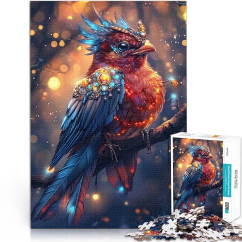Puzzle für Erwachsene, 1000 Teile magischer Vogel Spielzeug Lernspiele Stressabbau eignet ganze Familie 50x70cm von BKDNNUJR