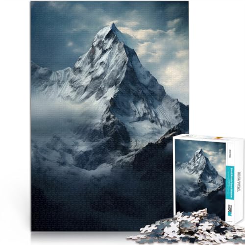 Puzzle für Erwachsene 1000 Teile Berge Kunstwerk Lernspielzeug für die ganze Familie Jedes Stück ist einzigartig – Anspruchsvolles Familienspiel 26x38cm Puzzle für Erwachsene 1000 Teile Berge Kunstwerk Lernspielzeug für die ganze Familie Jedes Stück ist einzigartig – Anspruchsvolles Familienspiel 26x38cm von BKDNNUJR