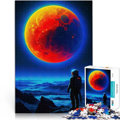 Puzzle für Erwachsene 1000 Teile Die Neue Welt entdecken für Lernspiel-Herausforderungsspielzeug Für Paare geeignet 26x38cm von BKDNNUJR