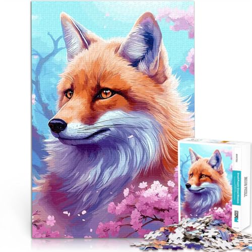 Puzzle für Erwachsene 1000 Teile Kirschblütenwolf Pädagogisches Spielzeug zum Stressabbau Die Liebe zwischen Paaren stärken 26x38cm Puzzle für Erwachsene 1000 Teile Kirschblütenwolf Pädagogisches Spielzeug zum Stressabbau Die Liebe zwischen Paaren stärken 26x38cm von BKDNNUJR