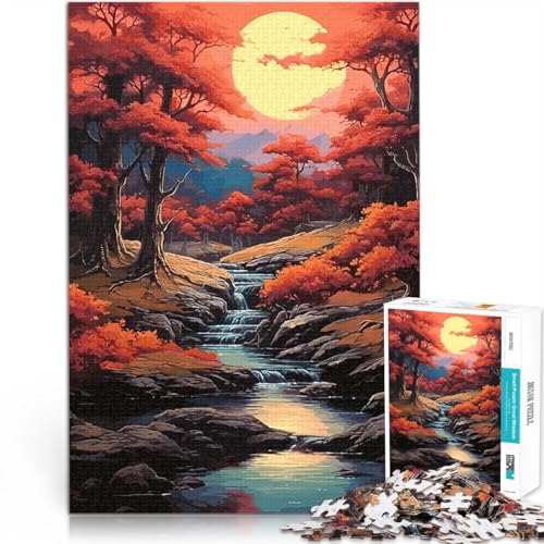 Puzzle für Erwachsene 1000 Teile Naturlandschaftskunst Spielzeug Lernspiele Stressabbau Geeignet für die Schreibtischdekoration 50x70cm Puzzle für Erwachsene 1000 Teile Naturlandschaftskunst Spielzeug Lernspiele Stressabbau Geeignet für die Schreibtischdekoration 50x70cm von BKDNNUJR