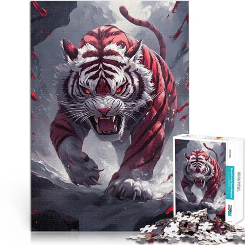 Puzzle für Erwachsene 1000 Teile Spüren Sie die Kraft des Tigers Familienaktivität Jedes Stück ist einzigartig – Anspruchsvolles Familienspiel 50x70cm Puzzle für Erwachsene 1000 Teile Spüren Sie die Kraft des Tigers Familienaktivität Jedes Stück ist einzigartig – Anspruchsvolles Familienspiel 50x70cm von BKDNNUJR