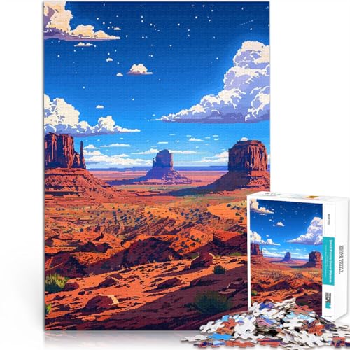Puzzle für Erwachsene 1000 Teile Utah Natur Pixel Art Pädagogisches Spielzeug zum Stressabbau Lernspiel für Geburtstag, Weihnachten 26x38cm Puzzle für Erwachsene 1000 Teile Utah Natur Pixel Art Pädagogisches Spielzeug zum Stressabbau Lernspiel für Geburtstag, Weihnachten 26x38cm von BKDNNUJR