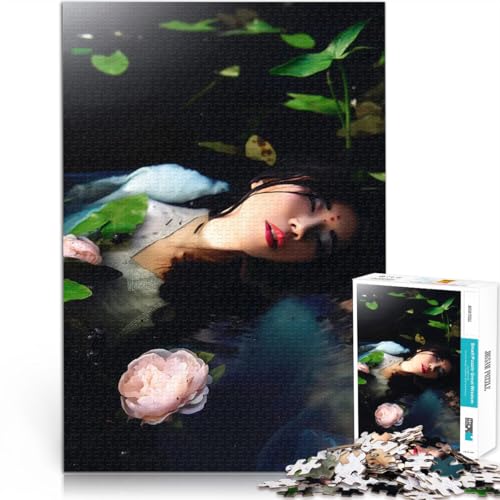 Puzzle für Erwachsene 1000 Teile kreative Modekunst 09 Lernspiel-Herausforderungsspielzeug Die Liebe zwischen Paaren stärken 50x70cm von BKDNNUJR