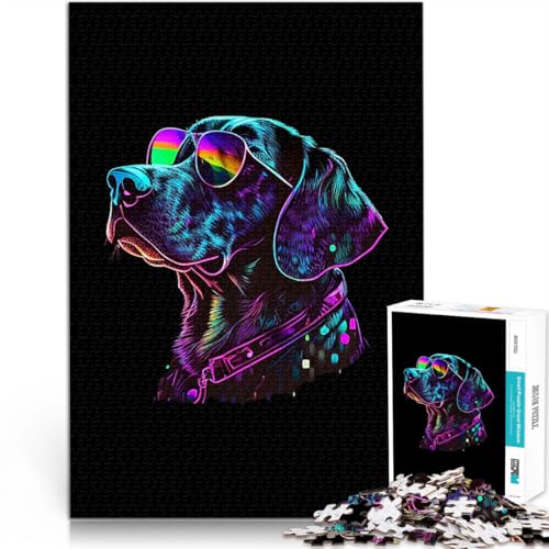 Puzzle für Erwachsene mit 1000 Teilen Deutsch Kurzhaar für Lernspiel-Herausforderungsspielzeug Lernspiel für Geburtstag, Weihnachten 26x38cm von BKDNNUJR