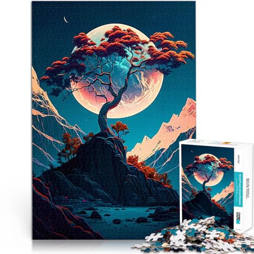 Puzzle für Erwachsene mit 1000 Teilen Fantasielandschaft lustige Spiele für die ganze Familie Angebot als Geschenk für die ganze Familie 26x38cm von BKDNNUJR