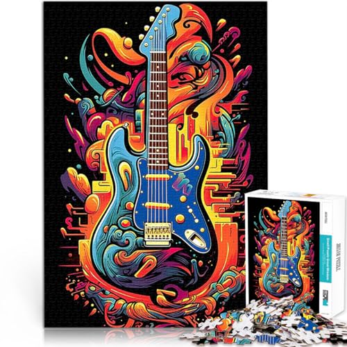 Puzzle für Erwachsene mit 1000 Teilen Gitarrenmusik Pädagogisches Spielzeug zum Stressabbau Die Liebe zwischen Paaren stärken 26x38cm Puzzle für Erwachsene mit 1000 Teilen Gitarrenmusik Pädagogisches Spielzeug zum Stressabbau Die Liebe zwischen Paaren stärken 26x38cm von BKDNNUJR