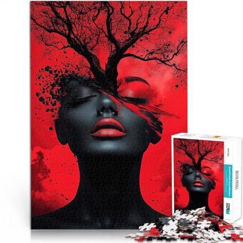 Puzzle für Jugendliche 1000 Teile AbstraktFrau und Baum für Lernspiel-Herausforderungsspielzeug Angebot als Geschenk für die ganze Familie 50x70cm Puzzle für Jugendliche 1000 Teile AbstraktFrau und Baum für Lernspiel-Herausforderungsspielzeug Angebot als Geschenk für die ganze Familie 50x70cm von BKDNNUJR