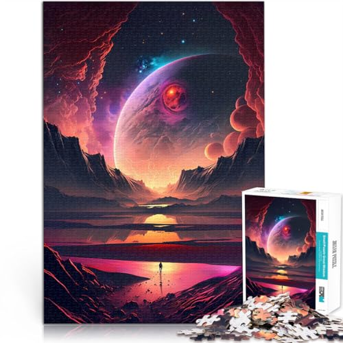 Puzzle für Jugendliche 1000 Teile Außerirdische Küsten Dekomprimierendes intellektuelles Lernspielzeug Tolles Geschenk für Spiele 50x70cm Puzzle für Jugendliche 1000 Teile Außerirdische Küsten Dekomprimierendes intellektuelles Lernspielzeug Tolles Geschenk für Spiele 50x70cm von BKDNNUJR