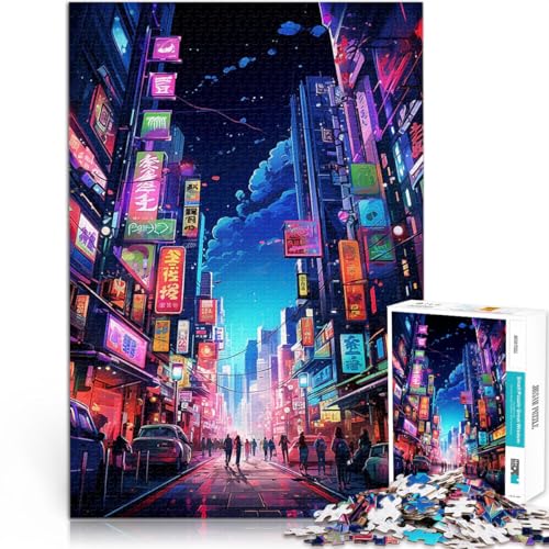 Puzzle für Jugendliche 1000 Teile Nachtstadtlandschaft Spielzeug Lernspiele Stressabbau Wunschliste mit dem Weihnachtsmann 50x70cm Puzzle für Jugendliche 1000 Teile Nachtstadtlandschaft Spielzeug Lernspiele Stressabbau Wunschliste mit dem Weihnachtsmann 50x70cm von BKDNNUJR