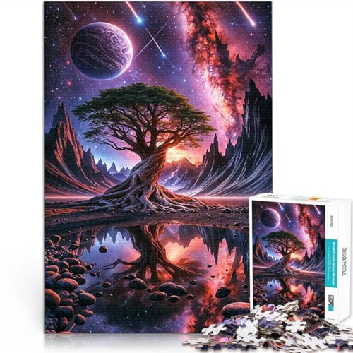 Puzzle für Jugendliche 1000 Teile Weltraum-Fantasielandschaft Anspruchsvolles Spiel und Familienspaß Perfekte Dekoration 50x70cm Puzzle für Jugendliche 1000 Teile Weltraum-Fantasielandschaft Anspruchsvolles Spiel und Familienspaß Perfekte Dekoration 50x70cm von BKDNNUJR