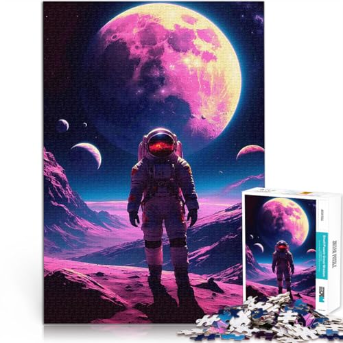 Puzzle für Jugendliche 1000 Teile Wilder Raum Gehirnintelligenz-Herausforderung süchtig machendes Spielzeug Heimdekoration Spielzeug 26x38cm von BKDNNUJR