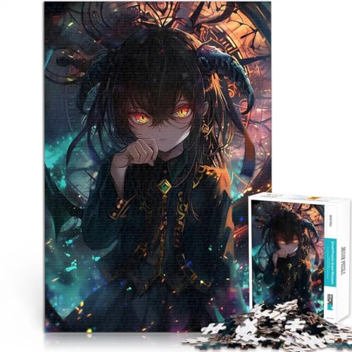 Puzzle für Teenager 1000 Teile Anime-Mädchen der Zeit Anspruchsvolles Spiel und Familienspaß Einzigartige Wohndekoration und Geschenke 26x38cm von BKDNNUJR