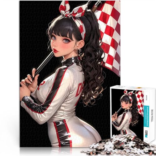 Puzzle für Teenager 1000 Teile Anime Rennen Mädchen Gaming für Lernspiel-Herausforderungsspielzeug Tolles Geschenk für Spiele 26x38cm Puzzle für Teenager 1000 Teile Anime Rennen Mädchen Gaming für Lernspiel-Herausforderungsspielzeug Tolles Geschenk für Spiele 26x38cm von BKDNNUJR