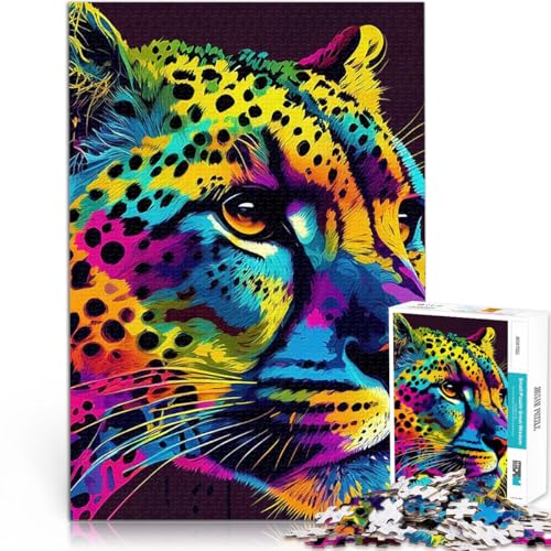Puzzle für Teenager 1000 Teile Bunte Gepardentiere Anspruchsvolles Spiel und Familienspaß Wunschliste mit dem Weihnachtsmann 50x70cm Puzzle für Teenager 1000 Teile Bunte Gepardentiere Anspruchsvolles Spiel und Familienspaß Wunschliste mit dem Weihnachtsmann 50x70cm von BKDNNUJR
