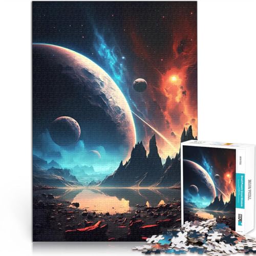Puzzle für Teenager 1000 Teile Himmlische Naturlandschaft Spielzeug Lernspiele Stressabbau Geschenke für Freunde und Familie 26x38cm Puzzle für Teenager 1000 Teile Himmlische Naturlandschaft Spielzeug Lernspiele Stressabbau Geschenke für Freunde und Familie 26x38cm von BKDNNUJR