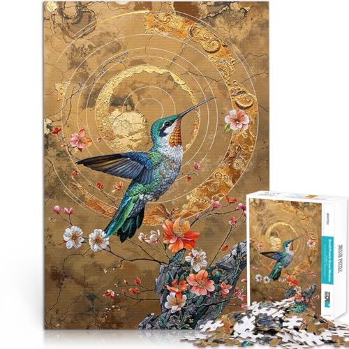 Puzzle für Teenager 1000 Teile Surrealer Kolibri Anspruchsvolles Spiel und Familienspaß einzigartiges Herausforderungsspiel 26x38cm Puzzle für Teenager 1000 Teile Surrealer Kolibri Anspruchsvolles Spiel und Familienspaß einzigartiges Herausforderungsspiel 26x38cm von BKDNNUJR