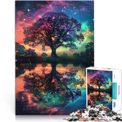 Puzzle für Teenager 1000 Teile Weltraum-Fantasielandschaft Anspruchsvoll, Aber lustig und humorvoll tolles Geschenk 50x70cm Puzzle für Teenager 1000 Teile Weltraum-Fantasielandschaft Anspruchsvoll, Aber lustig und humorvoll tolles Geschenk 50x70cm von BKDNNUJR