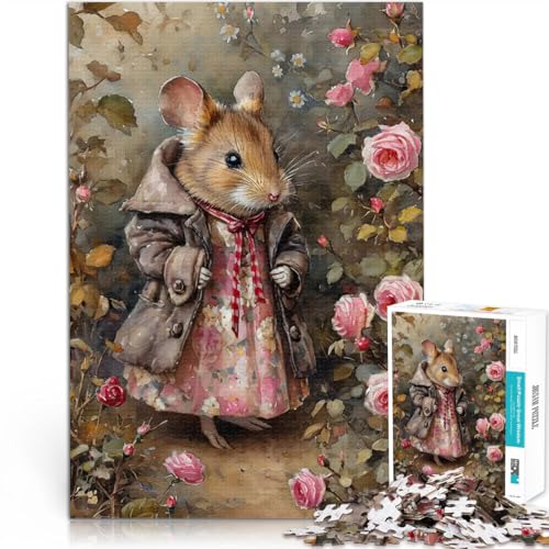 Teenager 1000 Teile Puzzle Frau Tittlemouse in einem Rosengarten Stressabbau-Spielzeug Wunschliste mit dem Weihnachtsmann 50x70cm Teenager 1000 Teile Puzzle Frau Tittlemouse in einem Rosengarten Stressabbau-Spielzeug Wunschliste mit dem Weihnachtsmann 50x70cm von BKDNNUJR