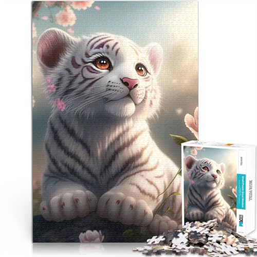 Teenager 1000 Teile Puzzle Gepardenbaby Gehirnintelligenz-Herausforderung süchtig machendes Spielzeug Wanddekoration 26x38cm Teenager 1000 Teile Puzzle Gepardenbaby Gehirnintelligenz-Herausforderung süchtig machendes Spielzeug Wanddekoration 26x38cm von BKDNNUJR