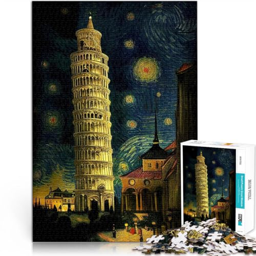 Teenager 1000 Teile Puzzle Schiefer Turm von Pisa Trainieren Sie Ihr Gehirn und Ihre Hände Tolle Geschenke und Spielzeuge 50x70cm Teenager 1000 Teile Puzzle Schiefer Turm von Pisa Trainieren Sie Ihr Gehirn und Ihre Hände Tolle Geschenke und Spielzeuge 50x70cm von BKDNNUJR