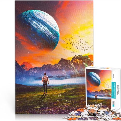 Teenager 1000-teiliges Puzzle Eine Form der Freiheit Dekomprimierendes intellektuelles Lernspielzeug Tolles Geschenk für Spiele 26x38cm Teenager 1000-teiliges Puzzle Eine Form der Freiheit Dekomprimierendes intellektuelles Lernspielzeug Tolles Geschenk für Spiele 26x38cm von BKDNNUJR