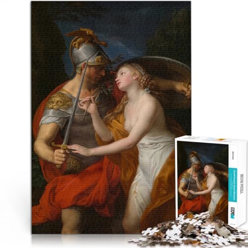 Teenager-Puzzle 1000 Teile Allegorie des Friedens und des Krieges Quizspiel Wanddekoration Einzigartige Geburtstags 26x38cm Teenager-Puzzle 1000 Teile Allegorie des Friedens und des Krieges Quizspiel Wanddekoration Einzigartige Geburtstags 26x38cm von BKDNNUJR