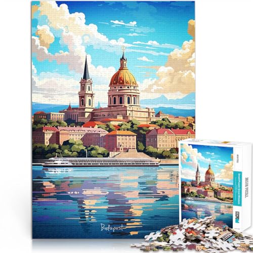 Teenager-Puzzle 1000 Teile Budapester Ölgemälde Gehirnintelligenz-Herausforderung süchtig machendes Spielzeug Heimdekoration Spielzeug 26x38cm Teenager-Puzzle 1000 Teile Budapester Ölgemälde Gehirnintelligenz-Herausforderung süchtig machendes Spielzeug Heimdekoration Spielzeug 26x38cm von BKDNNUJR