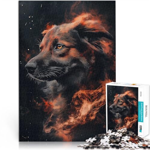 Teenager-Puzzle 1000 Teile Feuriger Labrador Helfen Sie dem Gehirn, süchtig machende Spielzeuge zu trainieren, um Geduld zu entwickeln Heimdekoration Spielzeug 26x38cm Teenager-Puzzle 1000 Teile Feuriger Labrador Helfen Sie dem Gehirn, süchtig machende Spielzeuge zu trainieren, um Geduld zu entwickeln Heimdekoration Spielzeug 26x38cm von BKDNNUJR