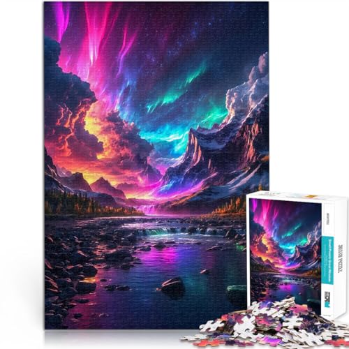 Teenager-Puzzle 1000 Teile Magische Nacht Gehirnintelligenz-Herausforderung süchtig machendes Spielzeug Heimdekoration Spielzeug 26x38cm Teenager-Puzzle 1000 Teile Magische Nacht Gehirnintelligenz-Herausforderung süchtig machendes Spielzeug Heimdekoration Spielzeug 26x38cm von BKDNNUJR