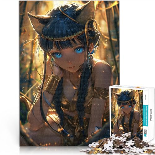 Teenager-Puzzle 1000 Teile Mystische Katzenzauberer Trainieren Sie Ihr Gehirn und Ihre Hände Geburtstagsgeschenk, Geschenke, Wandkunst 50x70cm Teenager-Puzzle 1000 Teile Mystische Katzenzauberer Trainieren Sie Ihr Gehirn und Ihre Hände Geburtstagsgeschenk, Geschenke, Wandkunst 50x70cm von BKDNNUJR