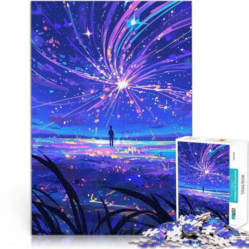 Teenager-Puzzle 1000 Teile Nachthimmel mit Starburst Anspruchsvolles Spiel und Familienspaß Geeignet für die Schreibtischdekoration 50x70cm Teenager-Puzzle 1000 Teile Nachthimmel mit Starburst Anspruchsvolles Spiel und Familienspaß Geeignet für die Schreibtischdekoration 50x70cm von BKDNNUJR